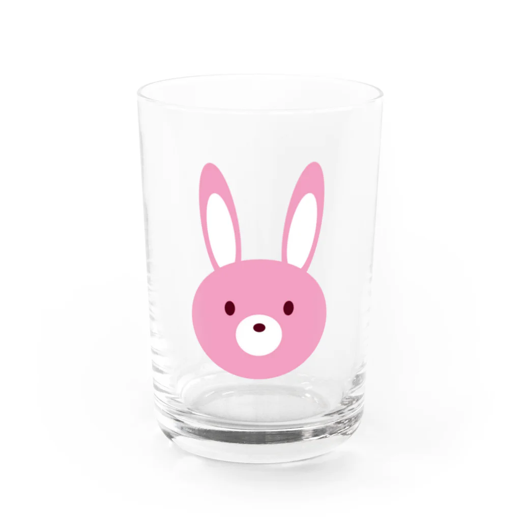 はんど部 by マイのうさちゃん Water Glass :front