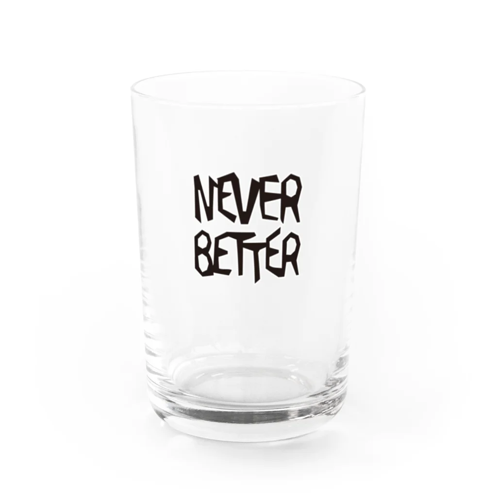 フォーヴァのNEVER BETTER Water Glass :front