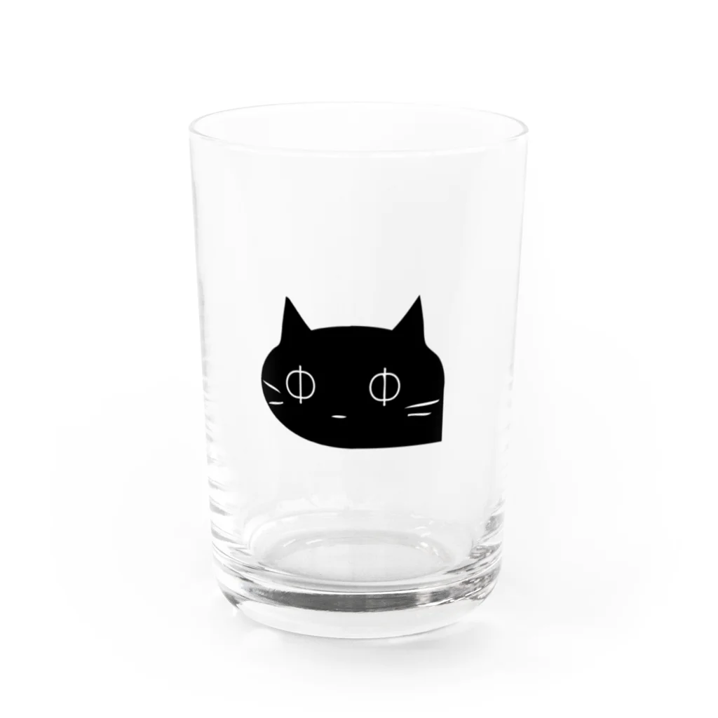 Nocturneの猫かもしれない Water Glass :front