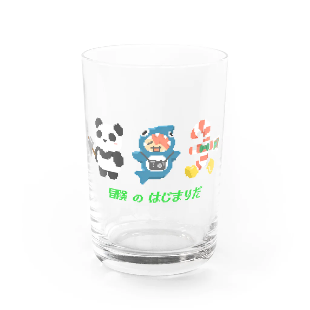 kenたうろすショップの冒険のはじまり Water Glass :front