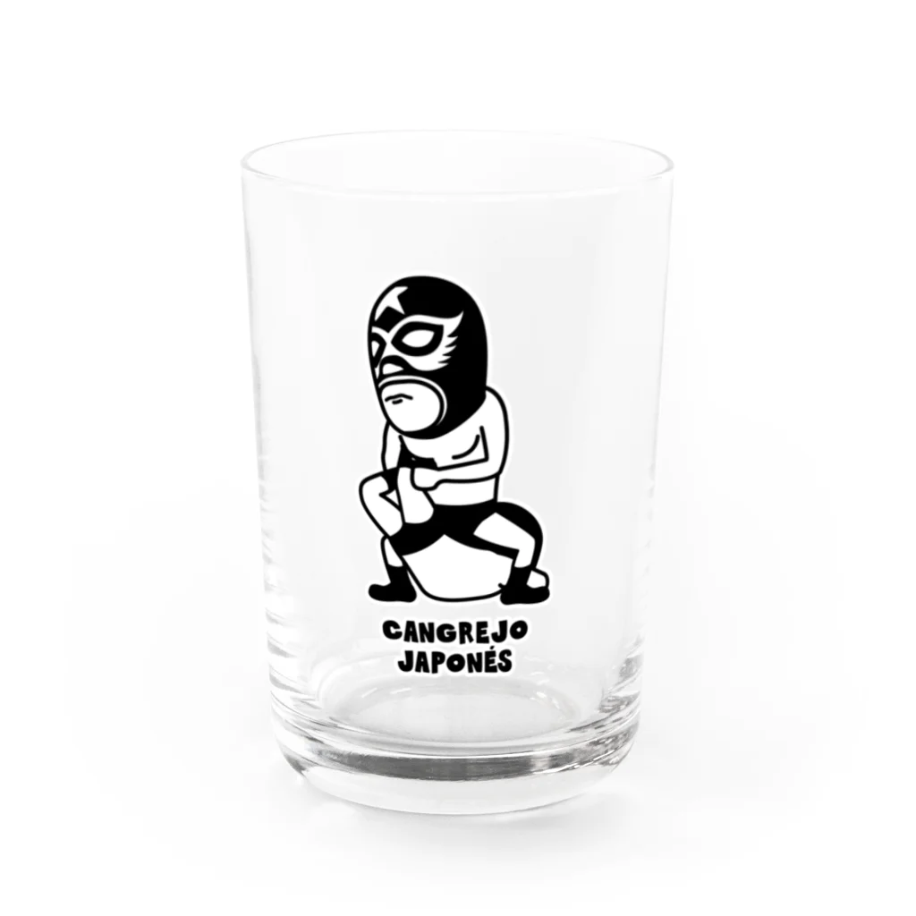 LUCHAのCangrejo japonés Water Glass :front