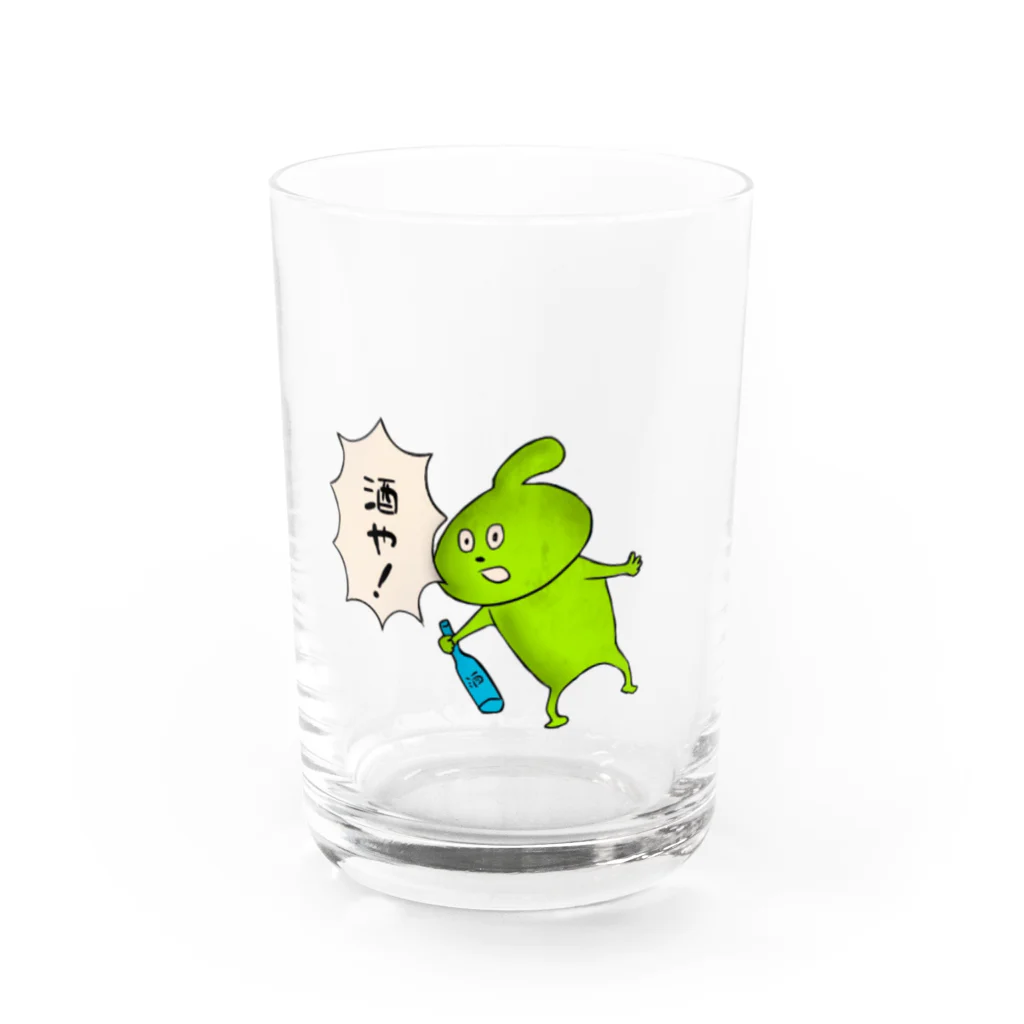 おできちゃんの泥酔！おできちゃん Water Glass :front