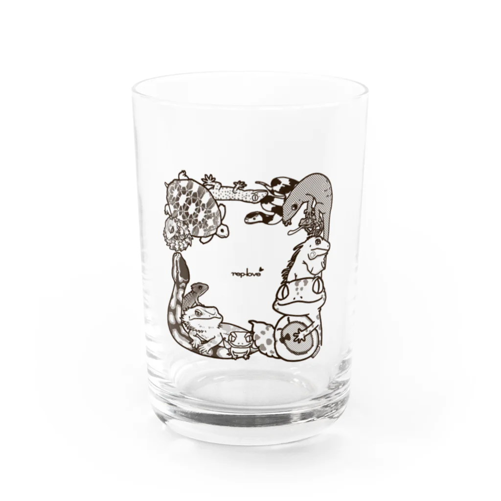 はるかのloverep Water Glass :front