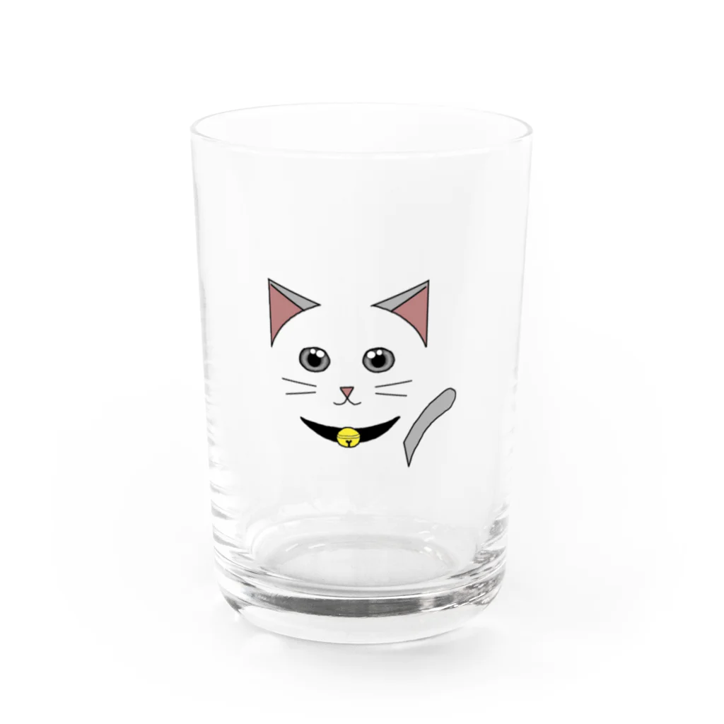 😸にゃんこのおへや😺の🖤灰ねこくん🖤 Water Glass :front