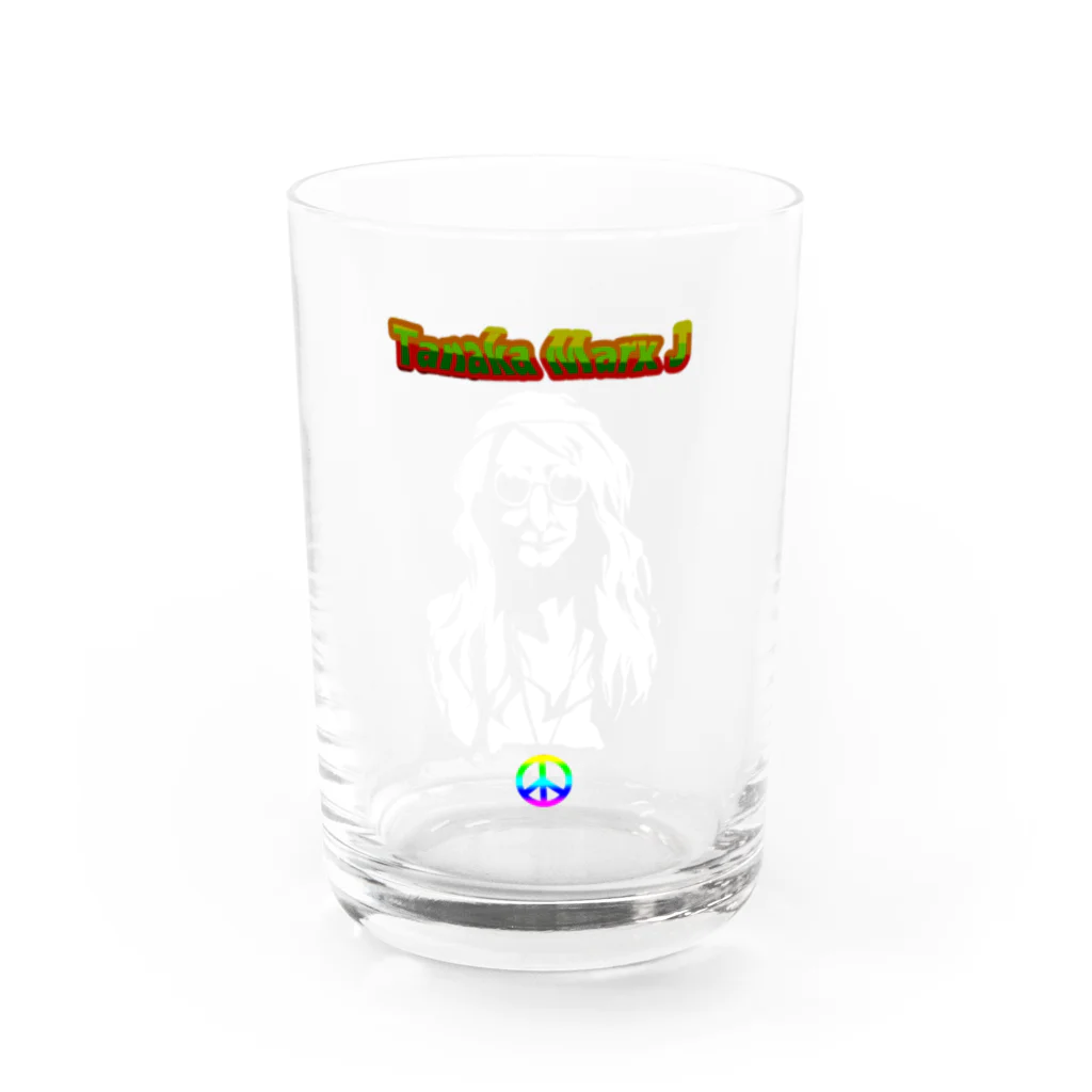 ゆるぽか！グッツ係の田中マルクスJ Water Glass :front