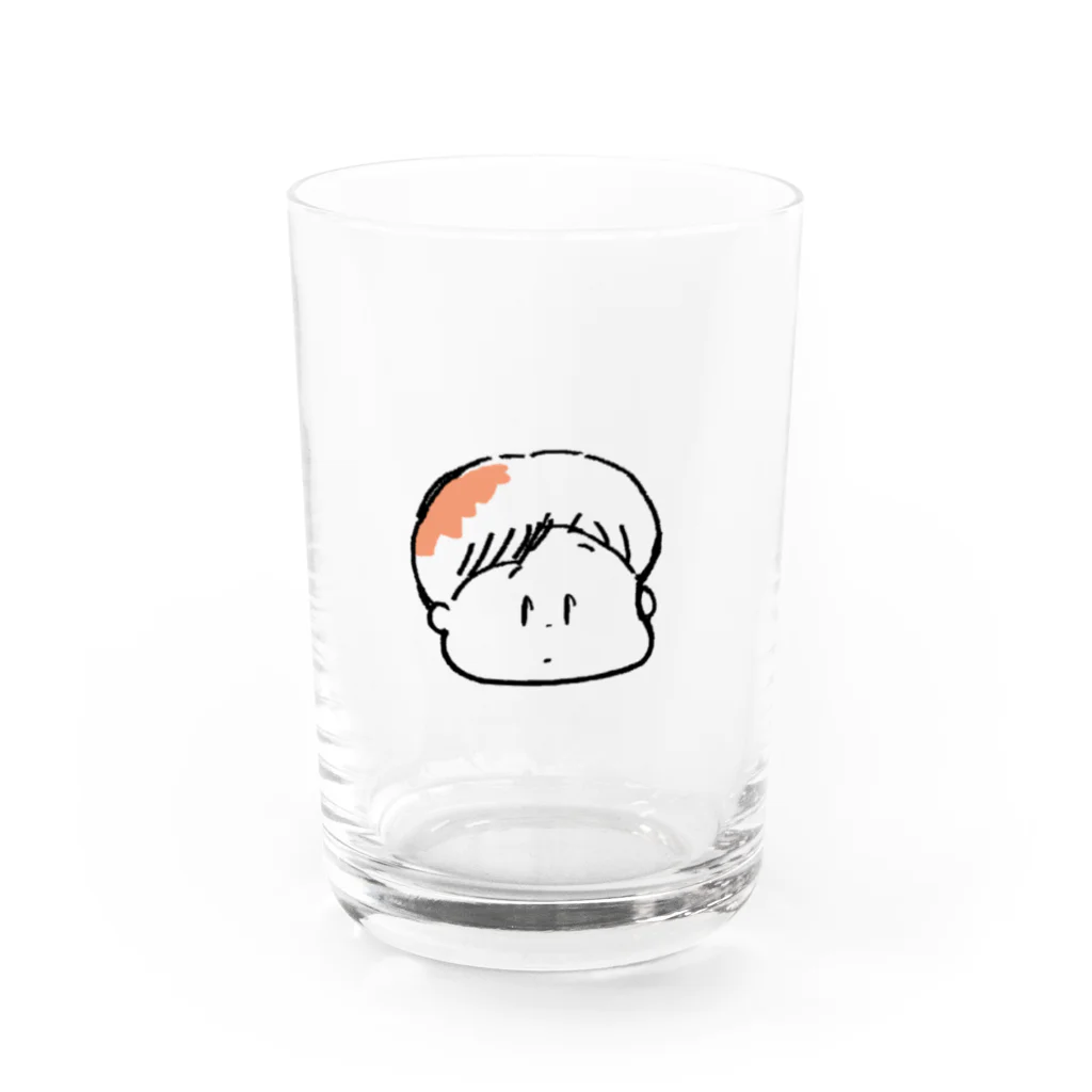 egu shopのこがお Water Glass :front