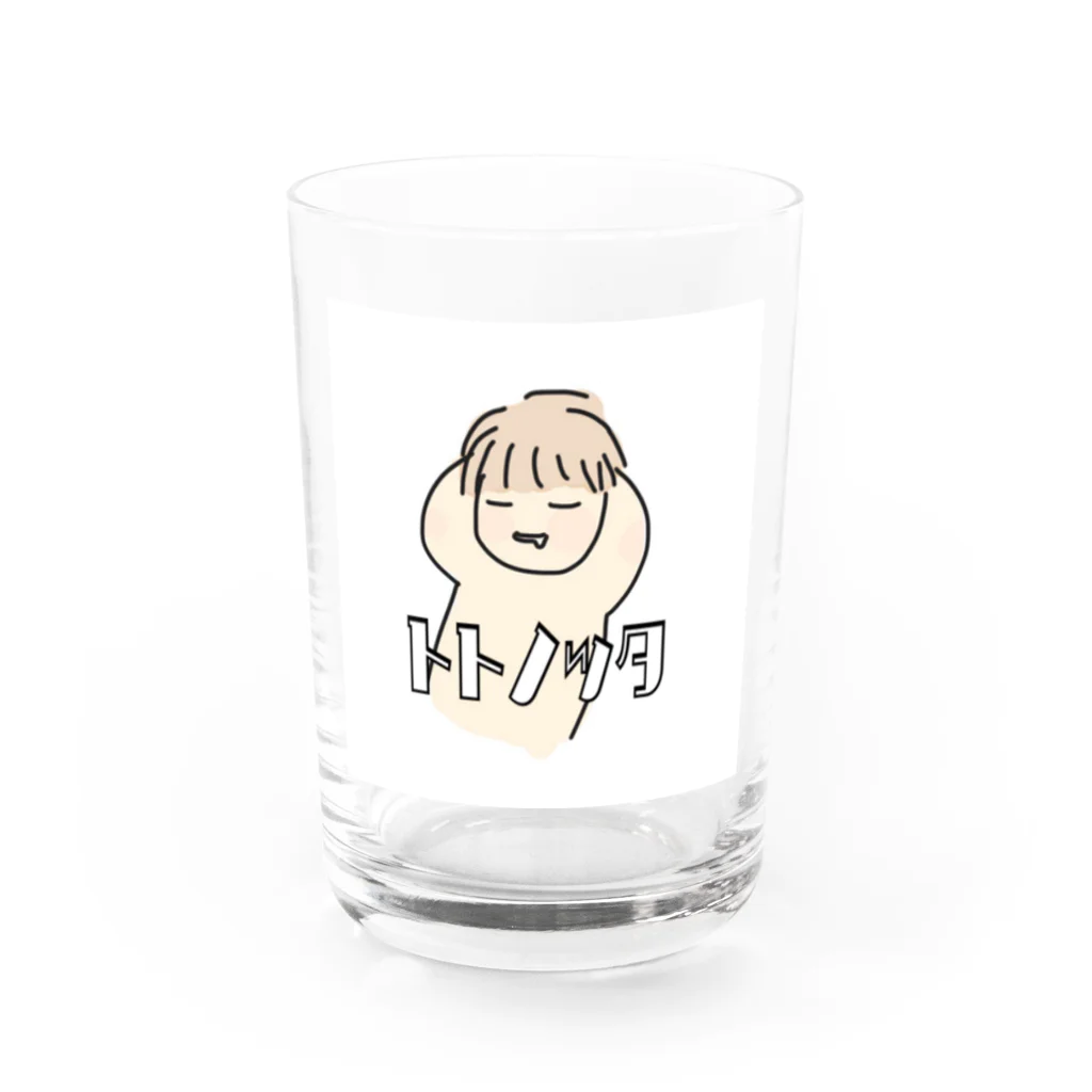 Osaki 사키 おさきのサウナで整った人 Water Glass :front