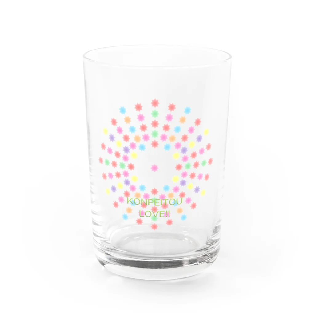 sanasanaのKONPEITOU　LOVE!! Water Glass :front