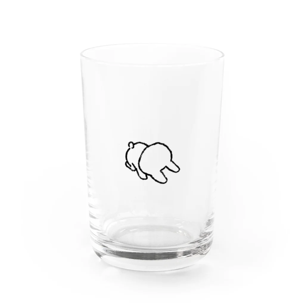 どせいのわっかのごめんねうさぎ Water Glass :front