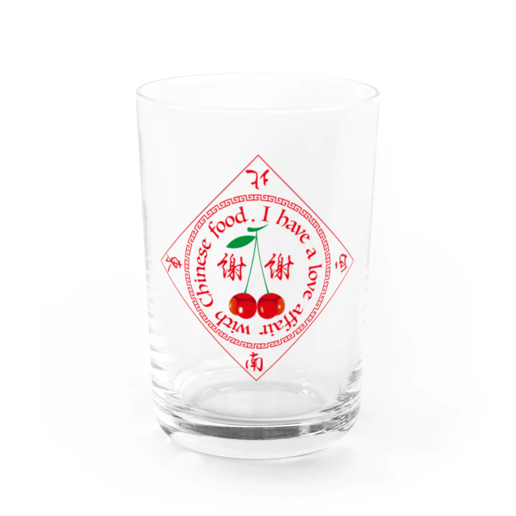 srgmanの中華（桜桃尻）中毒 Water Glass :front