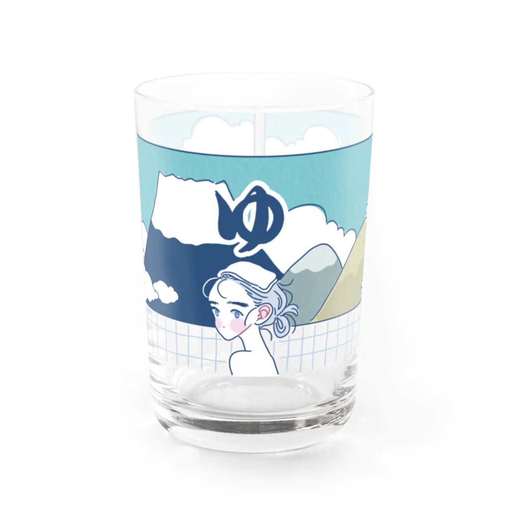 あい子の銭湯 Water Glass :front