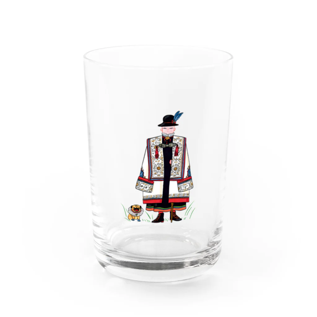 大津萌乃の異国のお土産 Water Glass :front