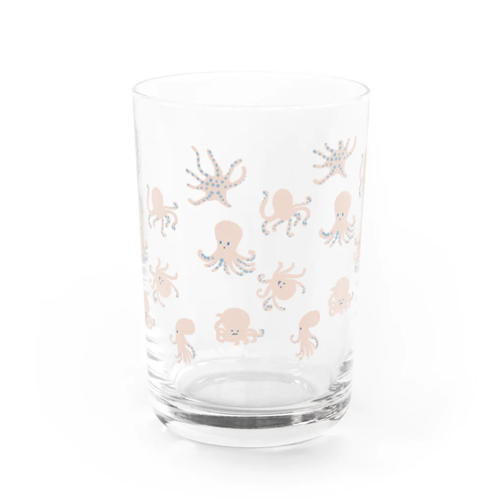 ももろ のタコ横 Water Glass :front