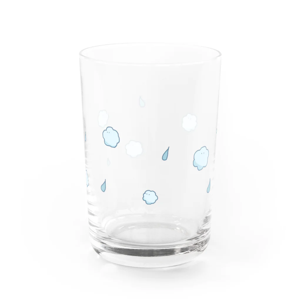 mofumofu factoryのkumori Water Glass :front