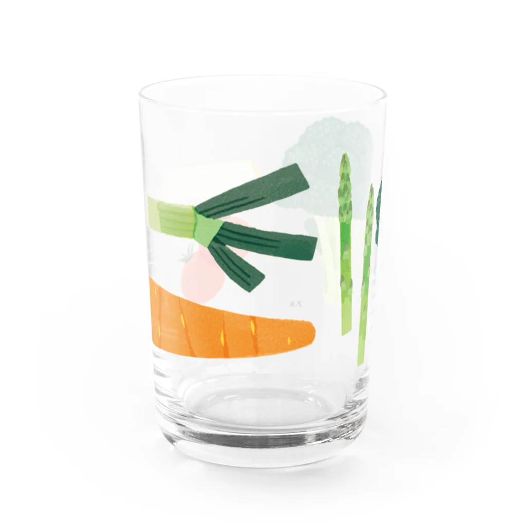 ひしだようこの野菜 Water Glass :front