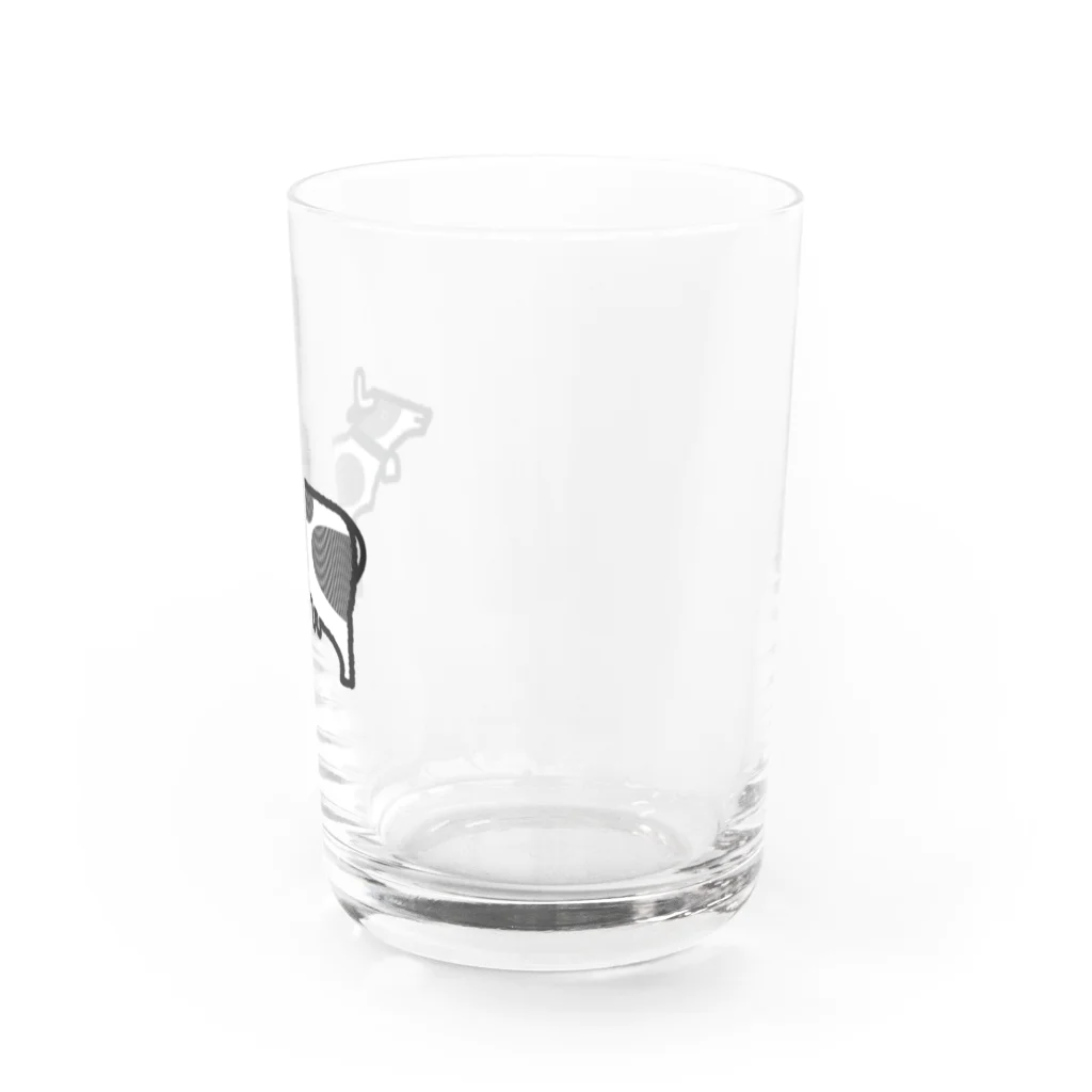 ひしだようこの牛乳用 Water Glass :front