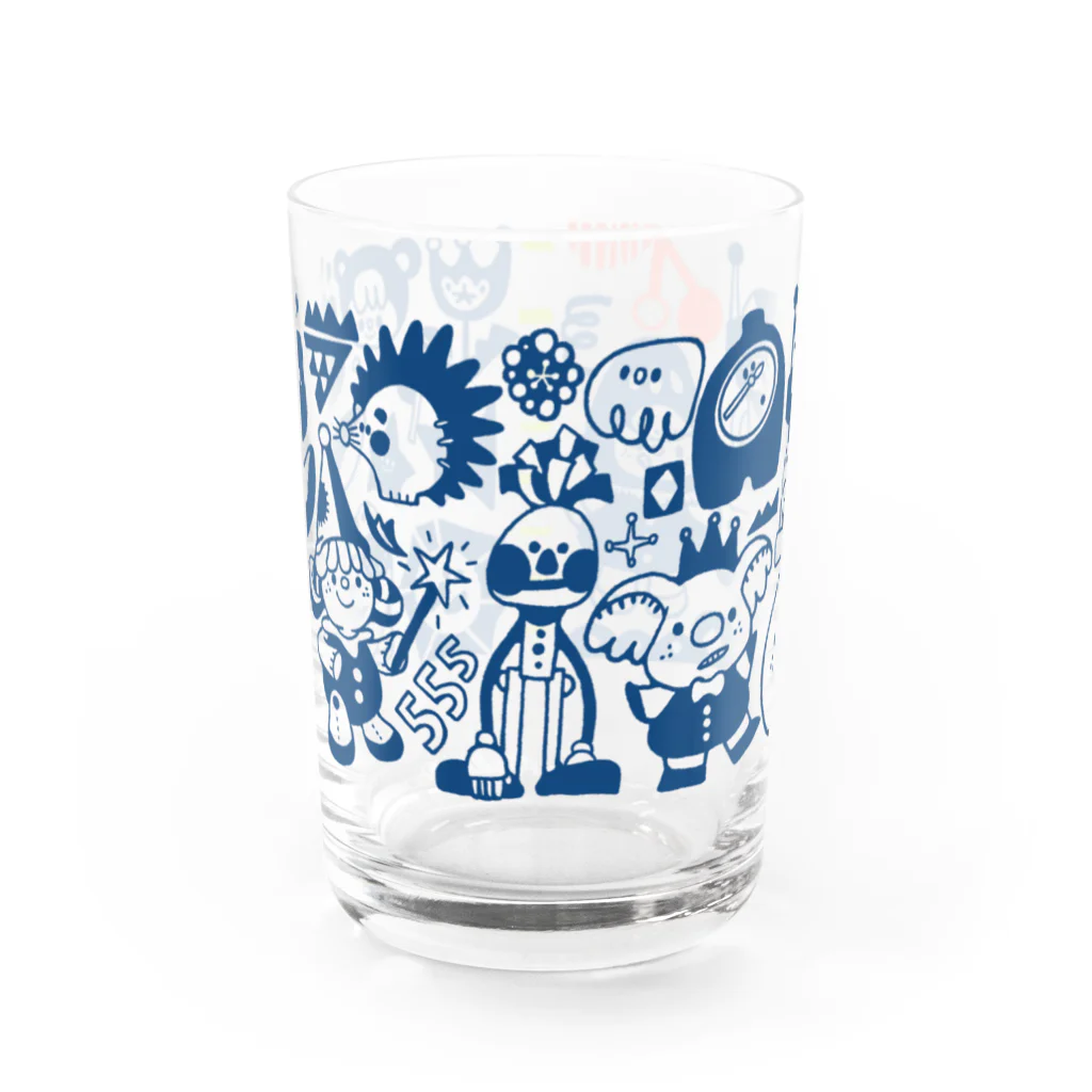 はるかんぼ｜イラストレーターのおもちゃーず２ Water Glass :front