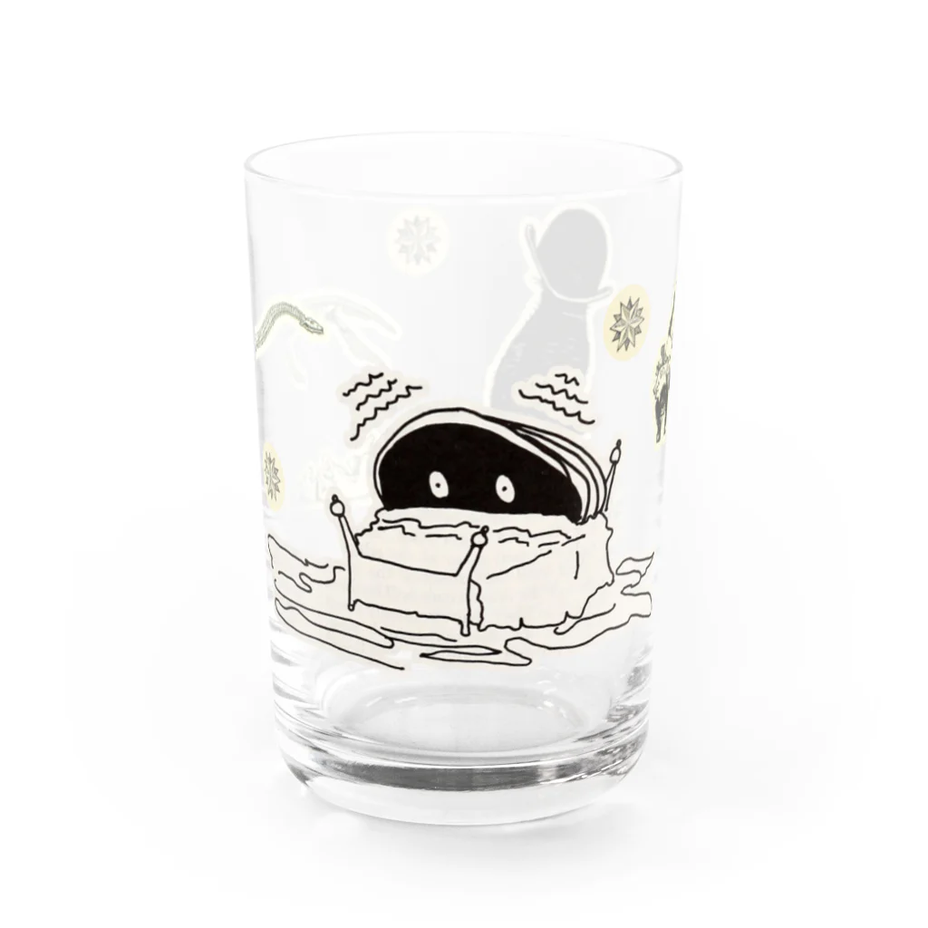 kkshowのこわい Water Glass :front