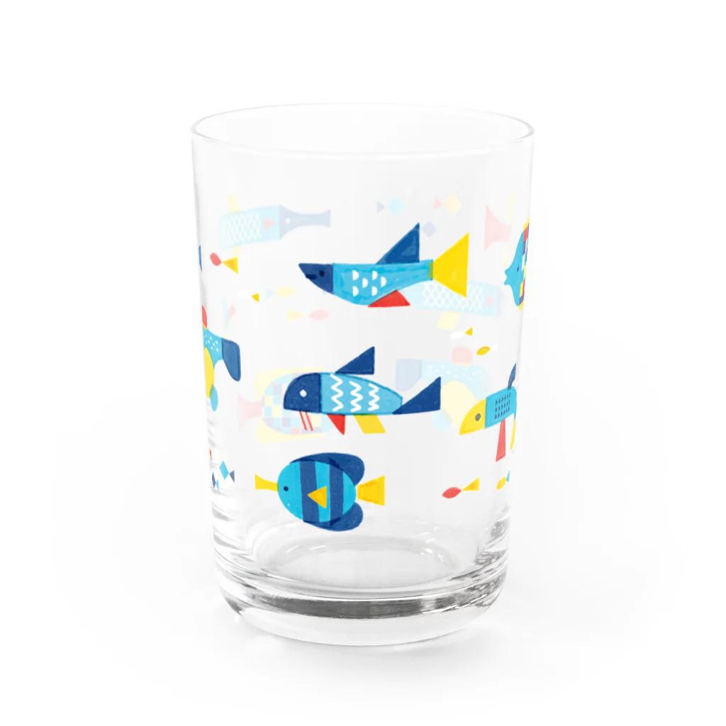 ひしだようこのスイスイ Water Glass :front