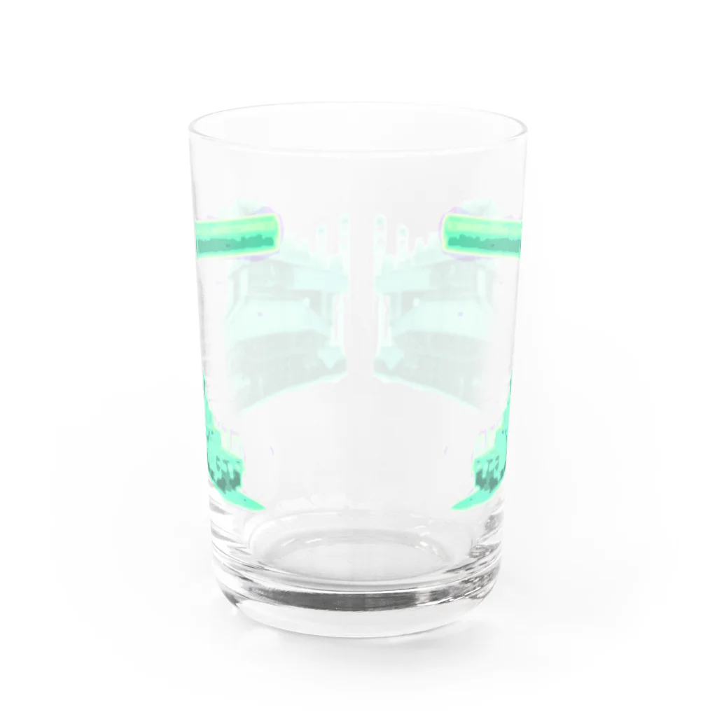 Danke Shoot Coffeeの列車砲 Water Glass :front