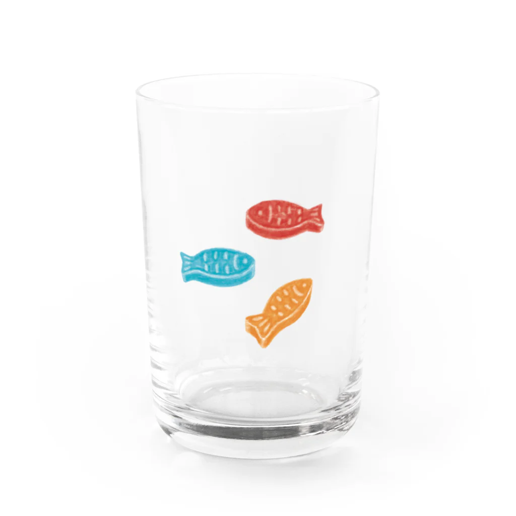 今野志保 ・ Shiho Konnoのおさかなラムネ Water Glass :front