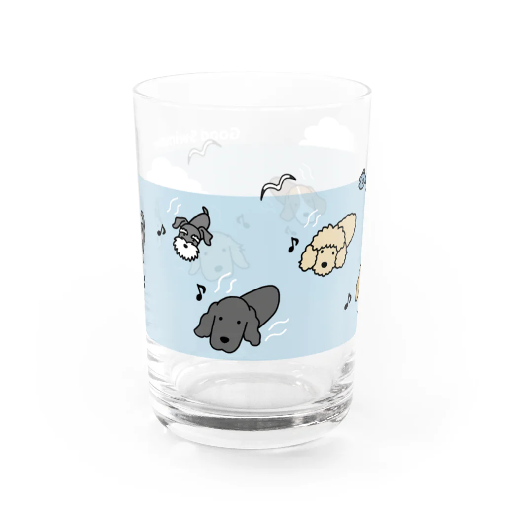 efrinmanのgood swimmers Water Glass :front