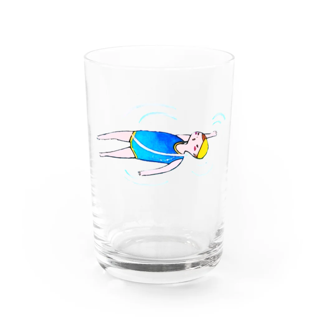 ぷいこのおみせのすいみんぐガール。 Water Glass :front