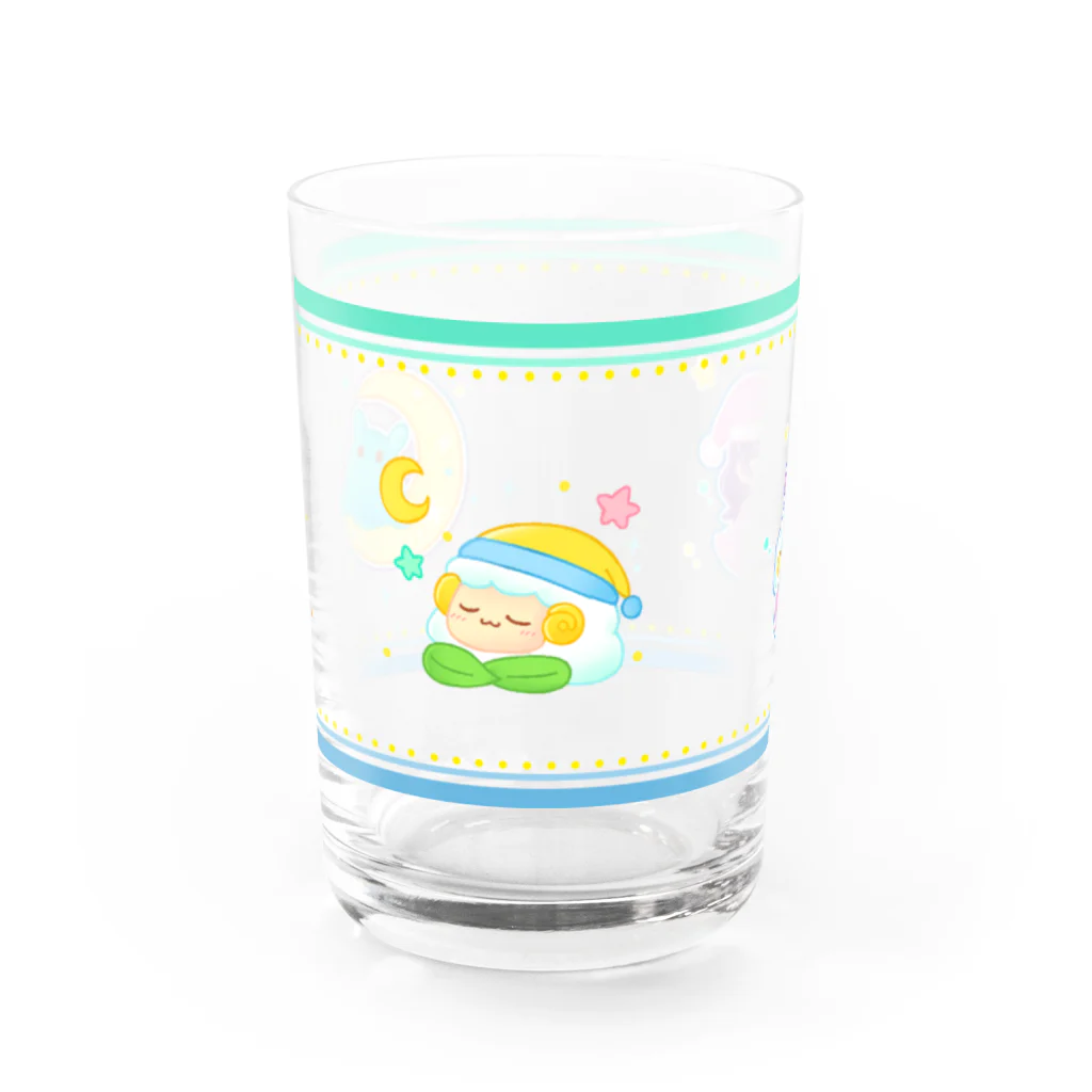 ひじりやノエルのおやすみ☆グラス Water Glass :front