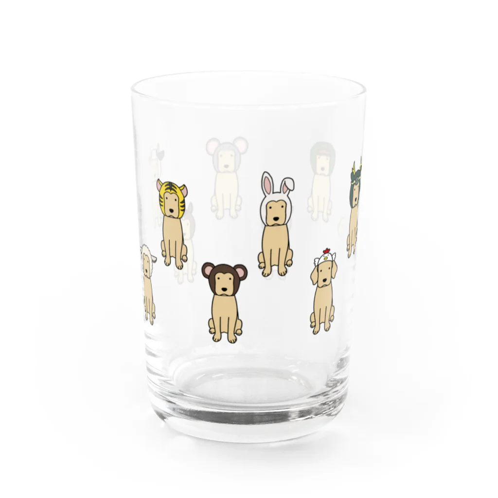 efrinmanの十二支 Water Glass :front