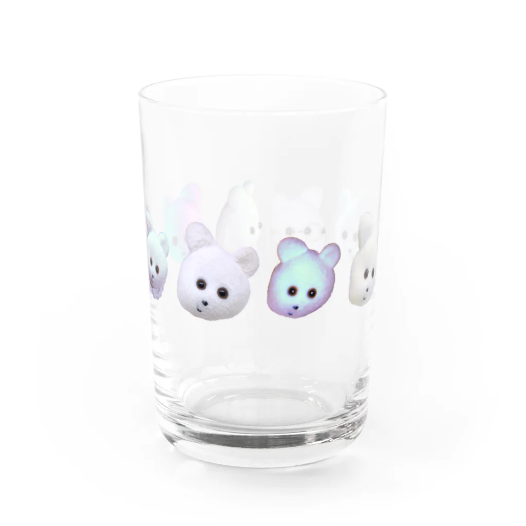 くまきちショップやさんのくまきちきぶん Water Glass :front