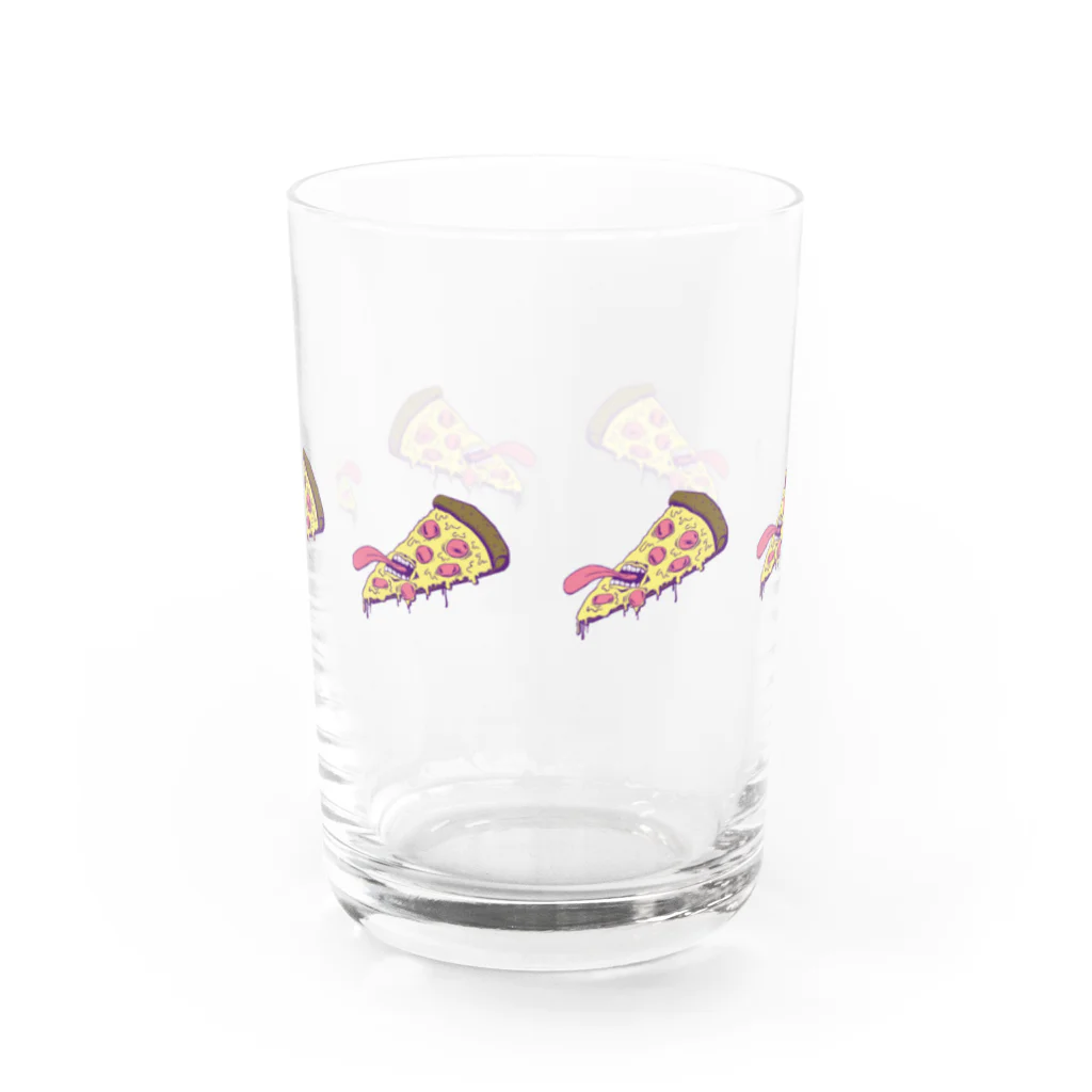 wsnのピッザ Water Glass :front