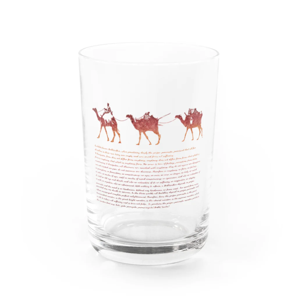 HO-SPYのHeart Sutra Water Glass :front