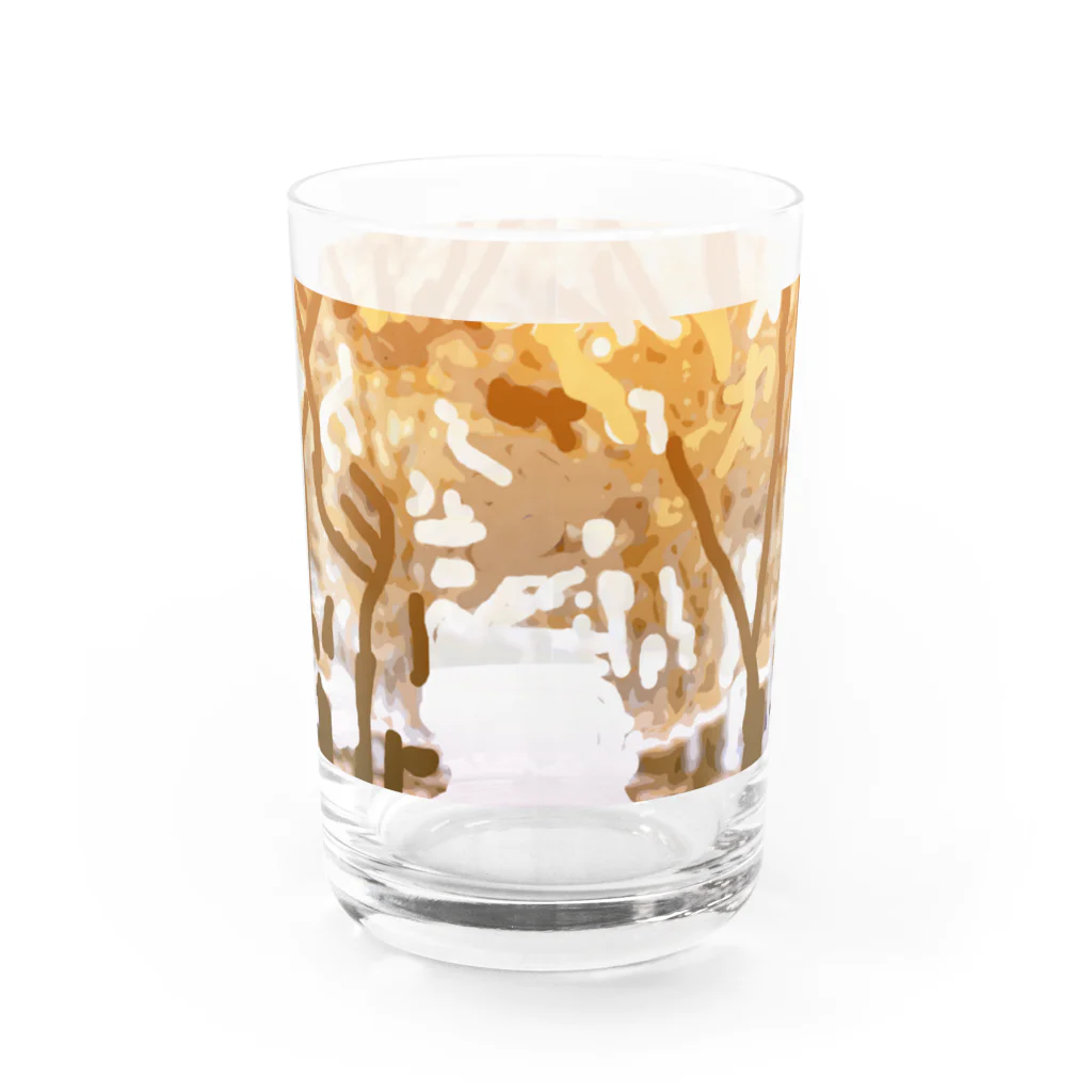 Danke Shoot Coffeeの定禅寺通り光のページェント Water Glass :front