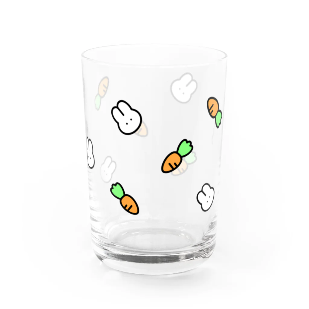 nsnのにんじん Water Glass :front