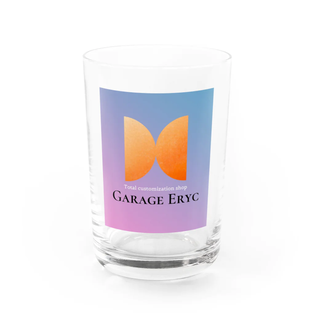 GarageErycのGarage Erycオリジナルグッズ Water Glass :front