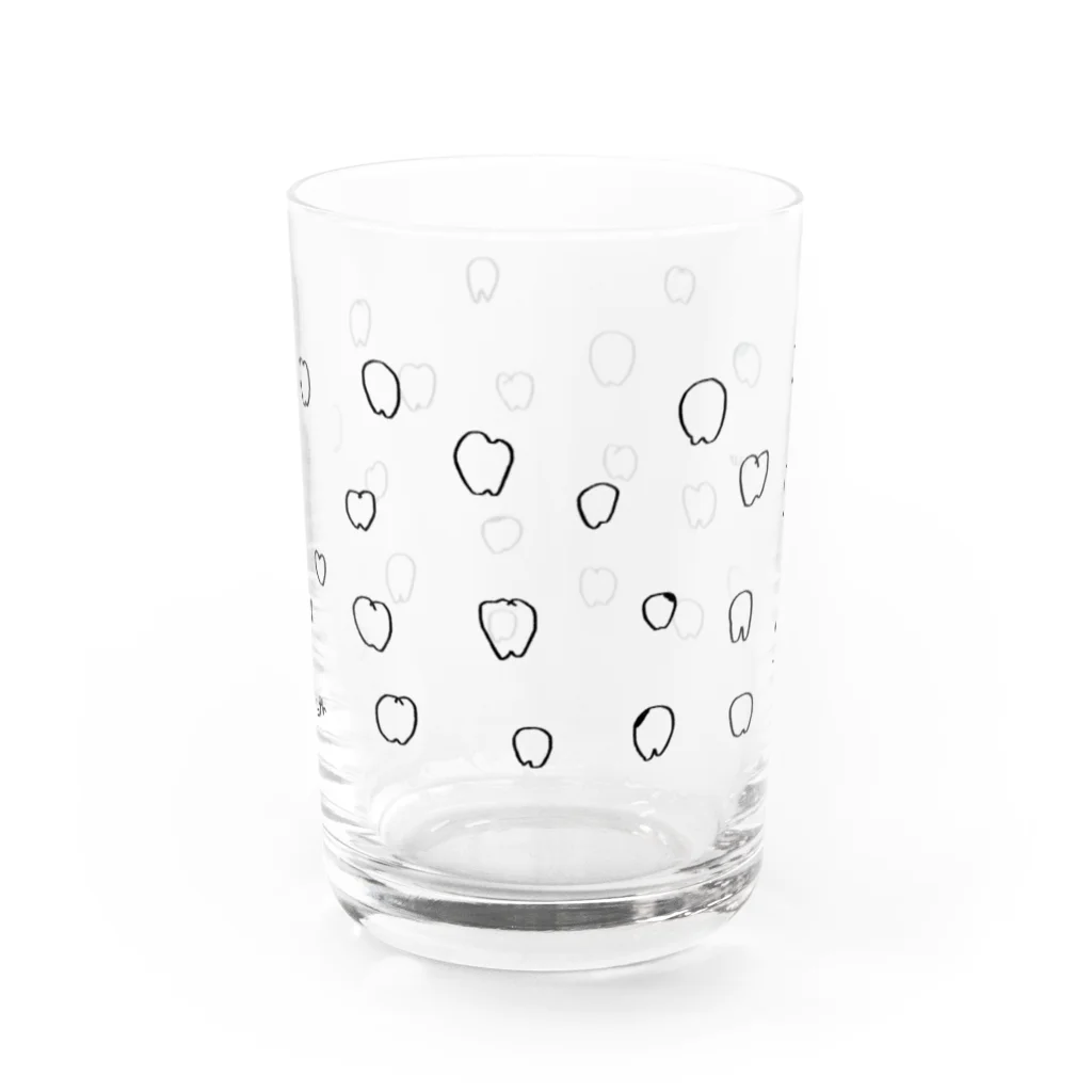 egu shopのトゥース Water Glass :front