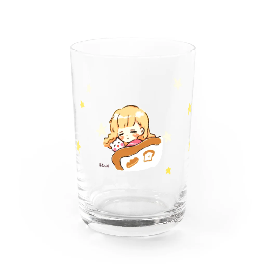 すきっぷ＠メルメリィのおやすみ前の一杯 Water Glass :front