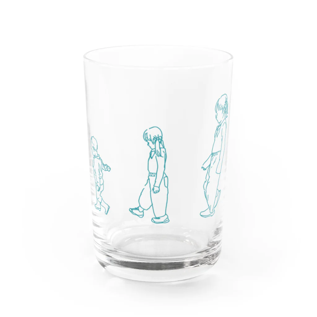 ふきのとうのトリオ Water Glass :front