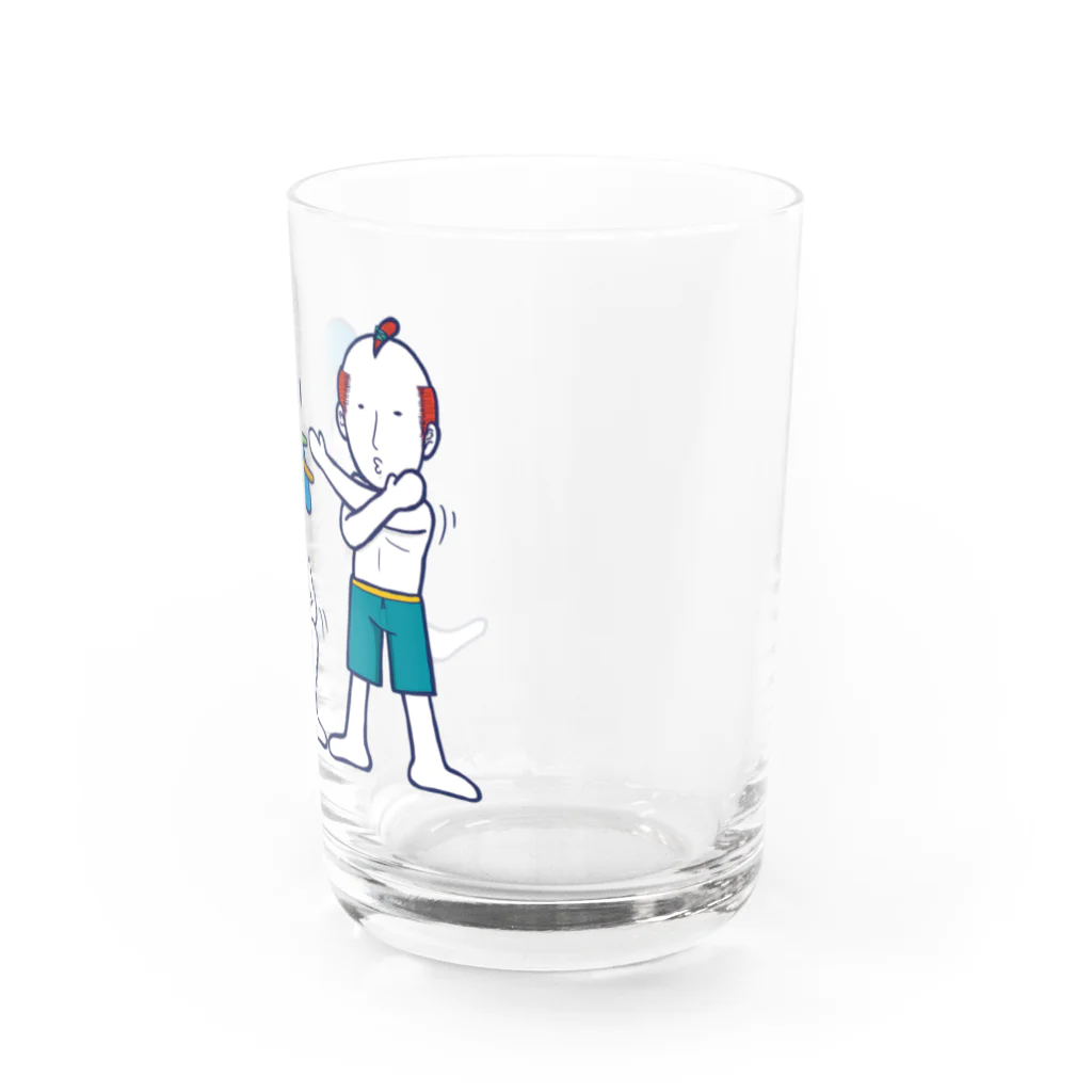 Oedo CollectionのWarming up!／グラス Water Glass :front