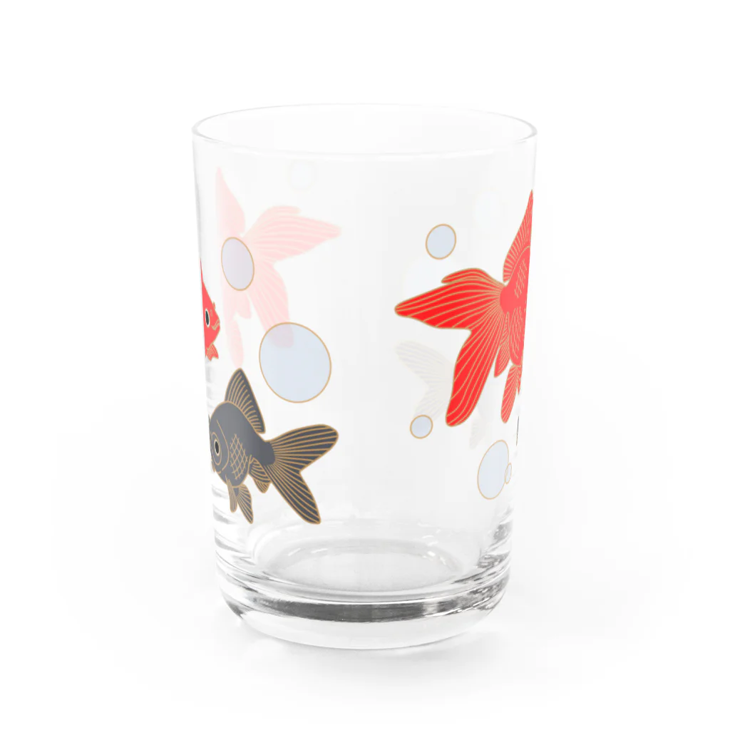 チョモランマリの金魚 Water Glass :front