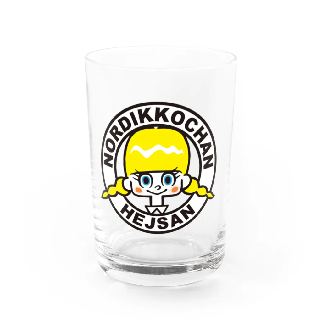 HEJSAN BUTIKEN SUZURIのノルディッコちゃん Water Glass :front