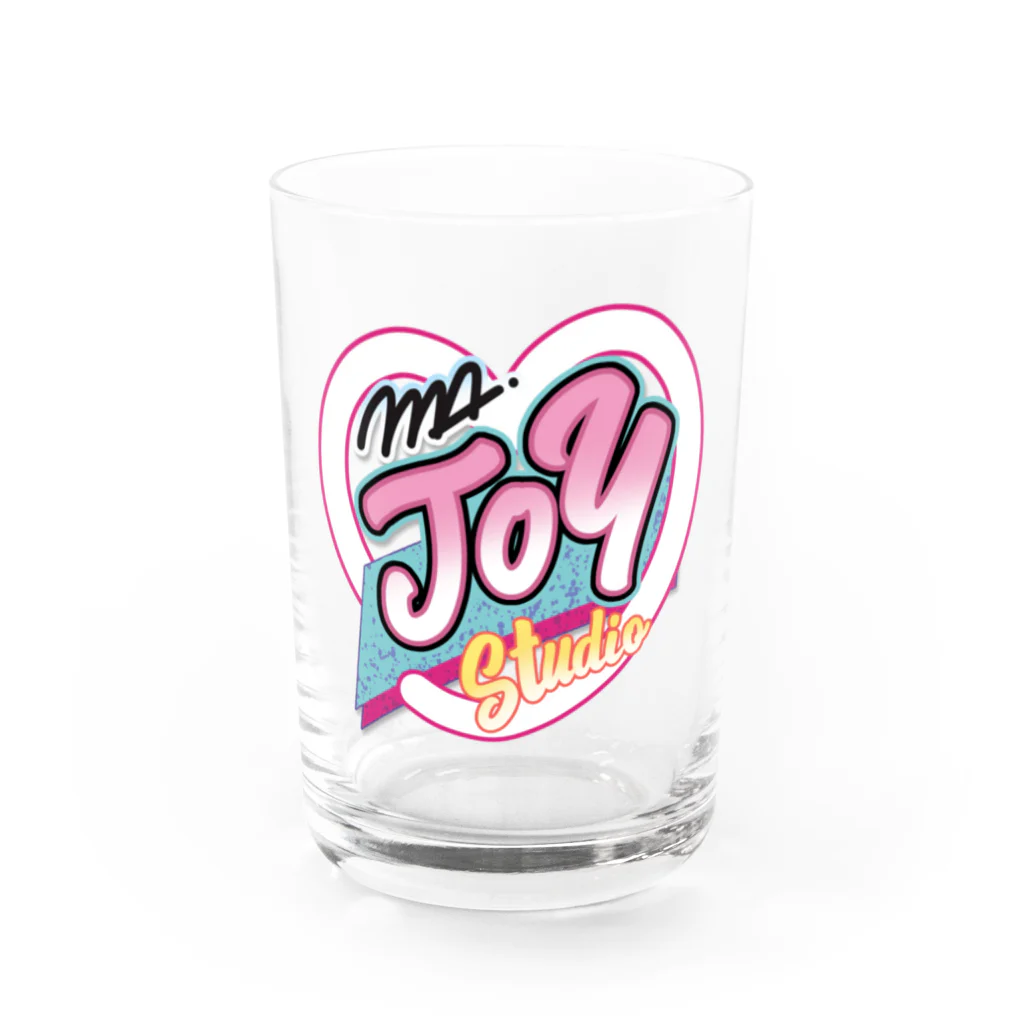 M.A.JOY.SHOPのMAJOYロゴハート Water Glass :front