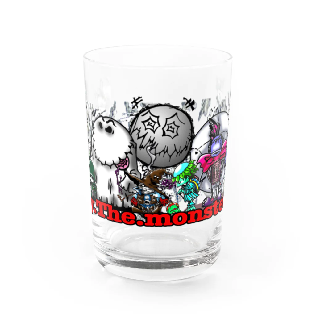 toy.the.monsters!のToy.The.monster's  Water Glass :front