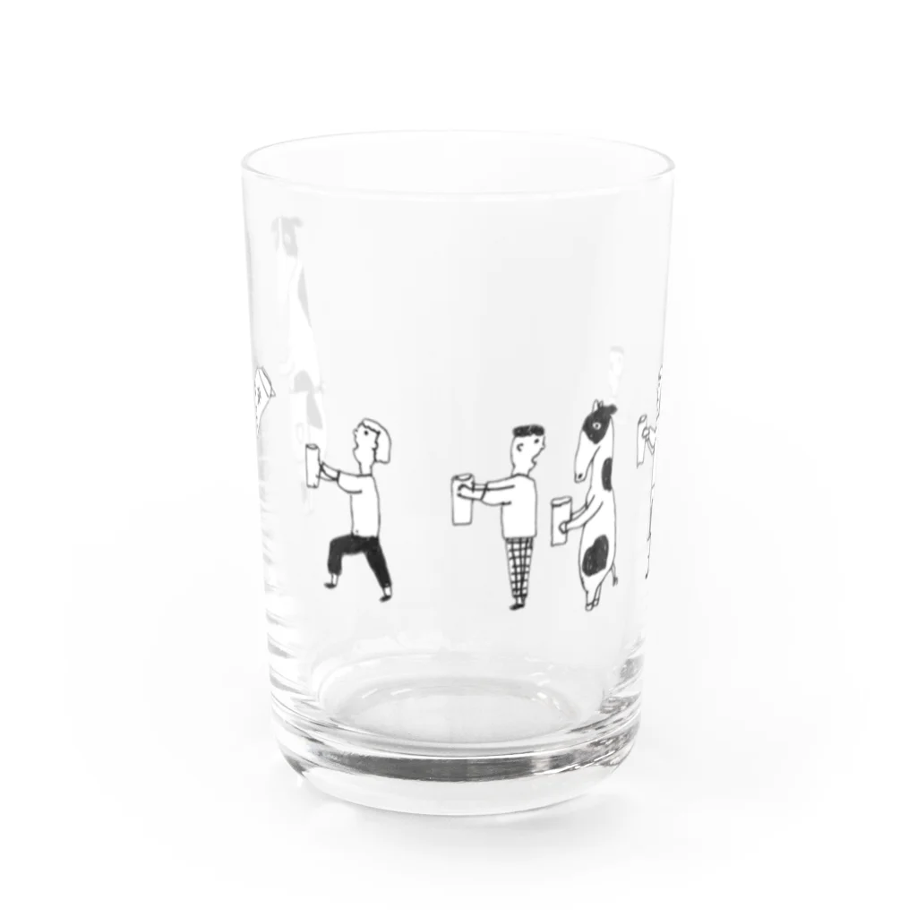 室井雑貨屋の牛乳専用 Water Glass :front