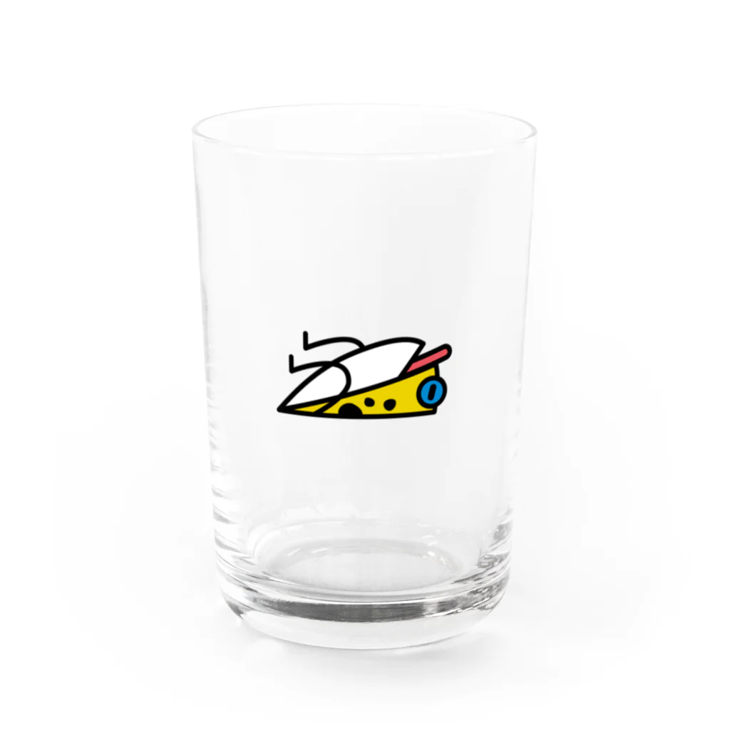 Umimalの干からびたかえる・毒 Water Glass :front