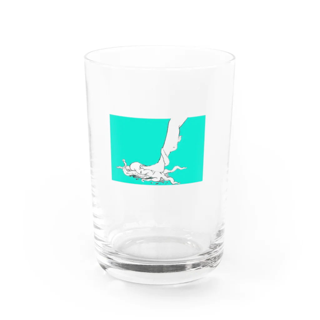 なまにくのたこ Water Glass :front