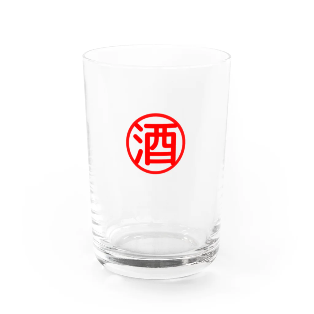 リカの酒 Water Glass :front