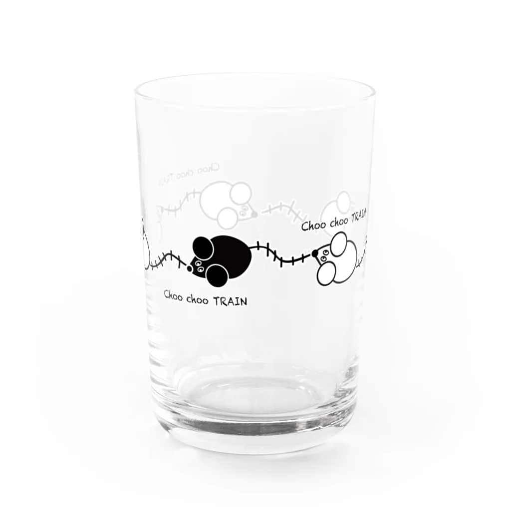 amuYouのchoo choo train! Water Glass :front