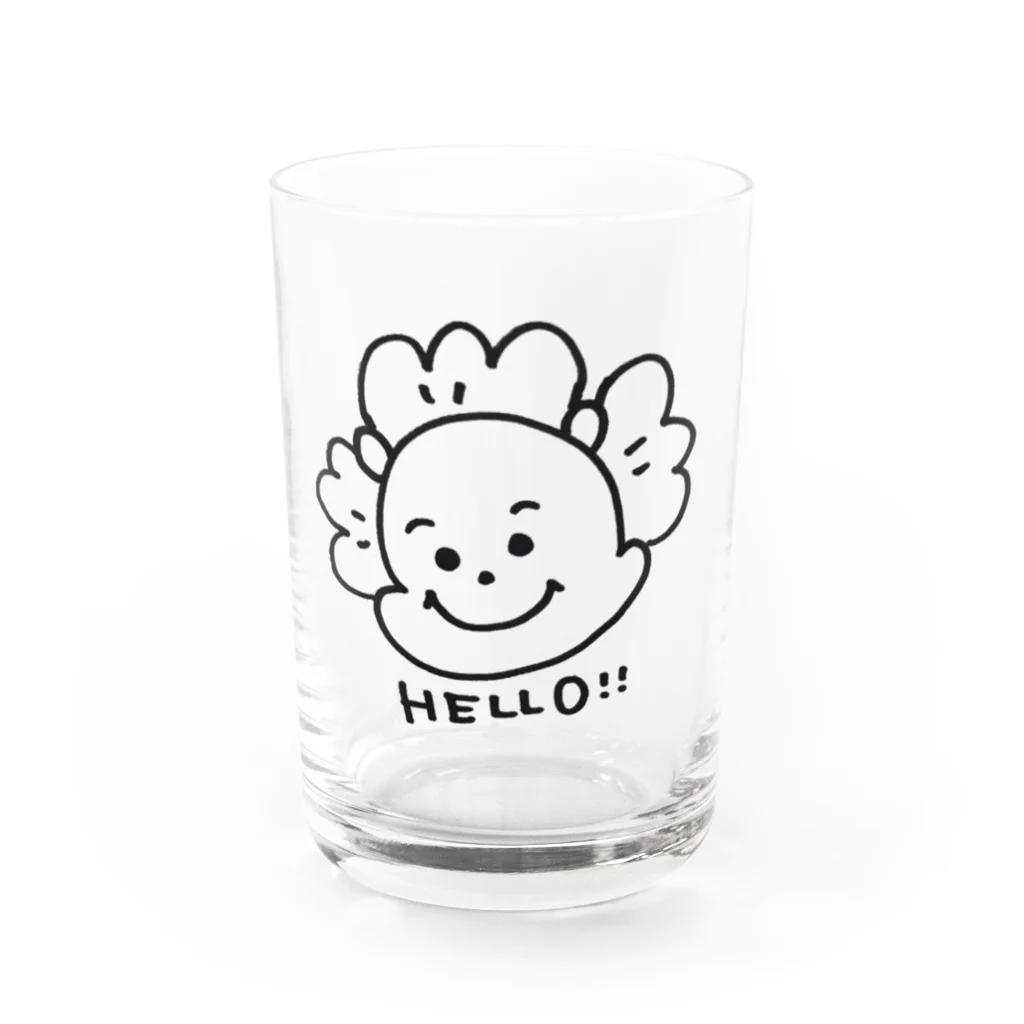 Lilymeのライオンくんのまいにち。 Water Glass :front