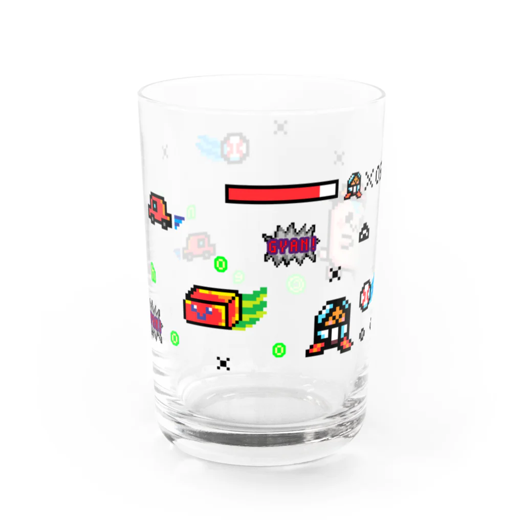 えんちょ店のちょびたけ ギヤラクシー グラス Water Glass :front